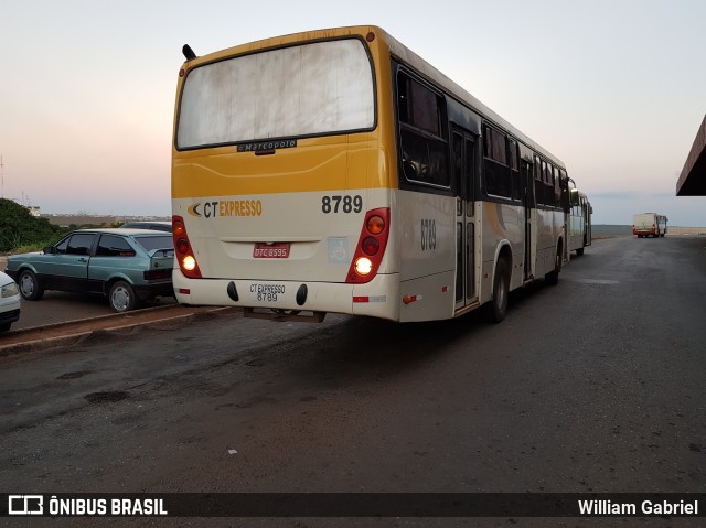 CT Expresso 8789 na cidade de Luziânia, Goiás, Brasil, por William Gabriel. Número da foto: #6864831.