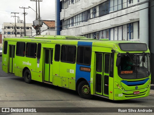 Expresso Santa Cruz 03038 na cidade de Teresina, Piauí, Brasil, por Ruan Silva Andrade. Número da foto: #6867050.