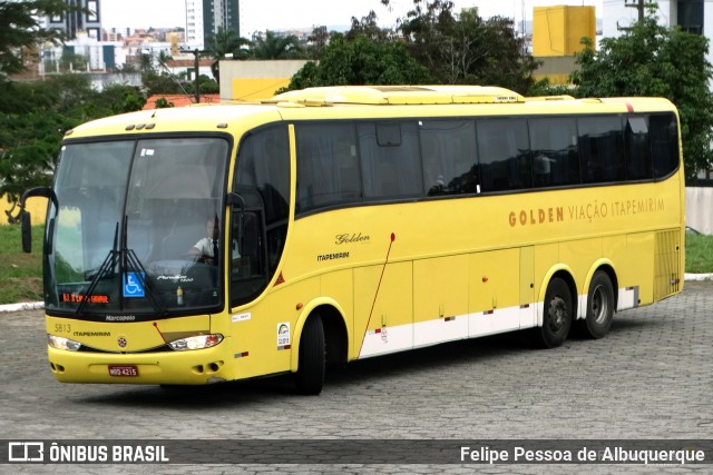 Viação Itapemirim 5813 na cidade de Campina Grande, Paraíba, Brasil, por Felipe Pessoa de Albuquerque. ID da foto: 6865331.