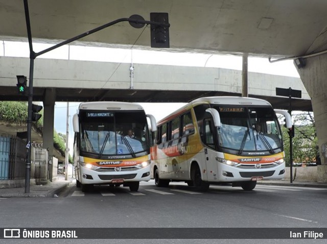 Saritur - Santa Rita Transporte Urbano e Rodoviário 28330 na cidade de Belo Horizonte, Minas Gerais, Brasil, por Ian Filipe. ID da foto: 6864815.