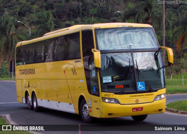 Viação Itapemirim 49011 na cidade de Viana, Espírito Santo, Brasil, por Saimom  Lima. ID da foto: 6867782.