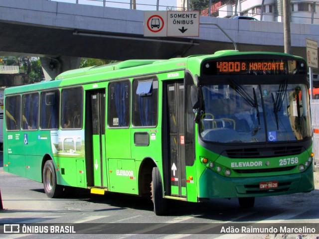 Autotrans > Turilessa 25758 na cidade de Belo Horizonte, Minas Gerais, Brasil, por Adão Raimundo Marcelino. Número da foto: #6868863.