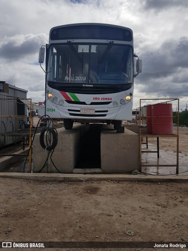 Consórcio Navegantes - 02 > Viação São Jorge > Transurb Transporte Urbano 02134 na cidade de São José da Tapera, Alagoas, Brasil, por Jonata Rodrigo. Número da foto: #6868617.