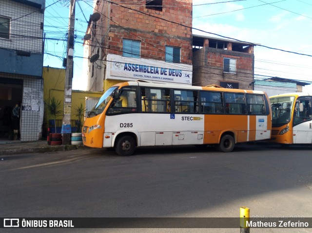 STEC - Subsistema de Transporte Especial Complementar D285 na cidade de Salvador, Bahia, Brasil, por Matheus Zeferino. ID da foto: 6867423.