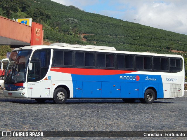 Viação Riodoce 90603 na cidade de Manhuaçu, Minas Gerais, Brasil, por Christian  Fortunato. Número da foto: #6867451.