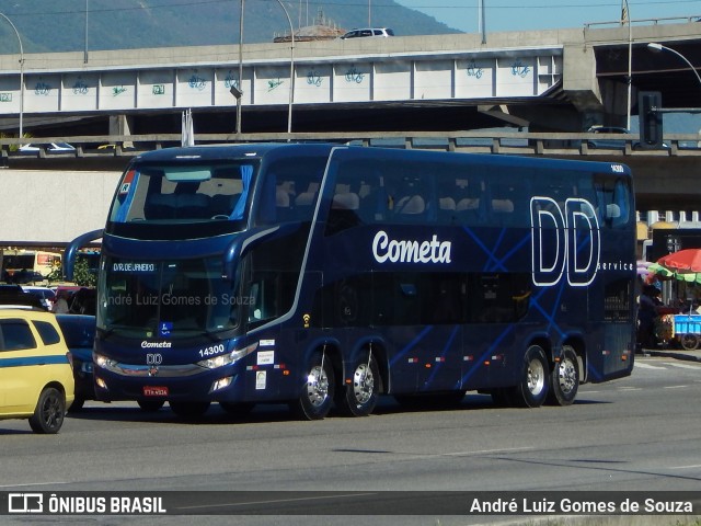 Viação Cometa 14300 na cidade de Rio de Janeiro, Rio de Janeiro, Brasil, por André Luiz Gomes de Souza. Número da foto: #6869051.