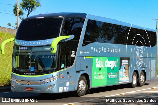 Viação Garcia 8434 na cidade de Campinas, São Paulo, Brasil, por Matheus Gabriel dos Santos. Número da foto: #6868740.