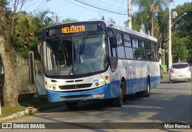 Empresa de Transporte Coletivo Viamão 550 na cidade de Viamão, Rio Grande do Sul, Brasil, por Max Ramos. ID da foto: 6869422.