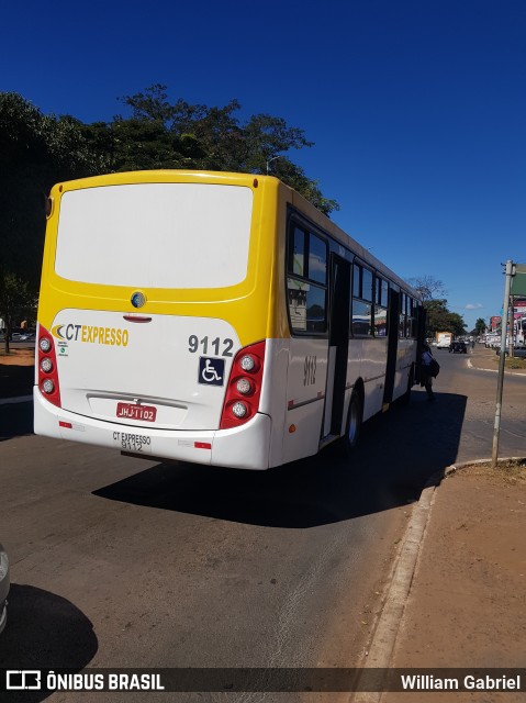 CT Expresso 9112 na cidade de Taguatinga, Distrito Federal, Brasil, por William Gabriel. ID da foto: 6869335.