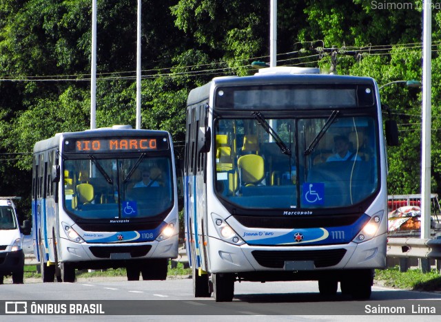 Viação Joana D´arc 1111 na cidade de Cariacica, Espírito Santo, Brasil, por Saimom  Lima. ID da foto: 6867740.