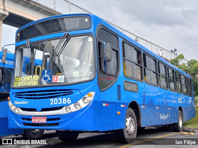 SM Transportes 20386 na cidade de Belo Horizonte, Minas Gerais, Brasil, por Ian Filipe. Número da foto: #6869876.