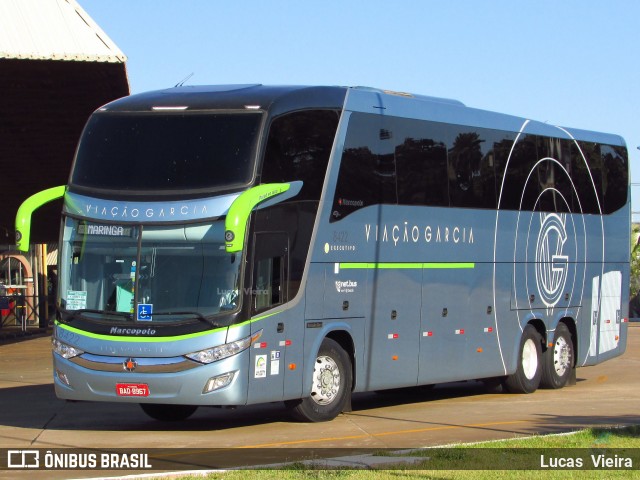 Viação Garcia 8422 na cidade de Maringá, Paraná, Brasil, por Lucas Vieira. ID da foto: 6871451.