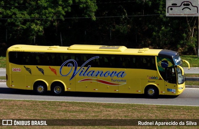 Vilanova Turismo 3010 na cidade de Aparecida, São Paulo, Brasil, por Rudnei Aparecido da Silva. Número da foto: #6933680.