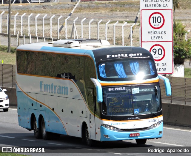 Emtram 5250 na cidade de Aparecida, São Paulo, Brasil, por Rodrigo  Aparecido. Número da foto: #6934600.