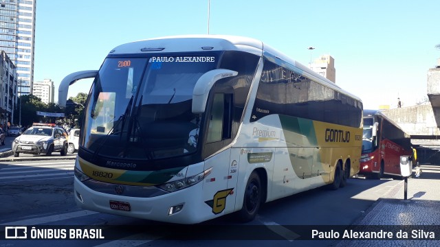 Empresa Gontijo de Transportes 18820 na cidade de Belo Horizonte, Minas Gerais, Brasil, por Paulo Alexandre da Silva. ID da foto: 6933997.