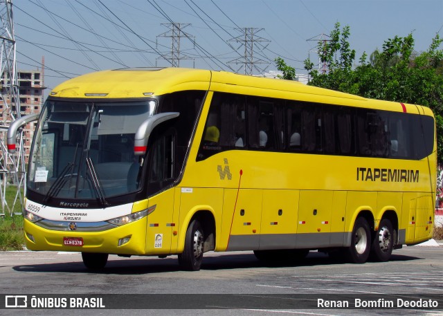 Viação Itapemirim 60559 na cidade de São José dos Campos, São Paulo, Brasil, por Renan  Bomfim Deodato. Número da foto: #6933350.