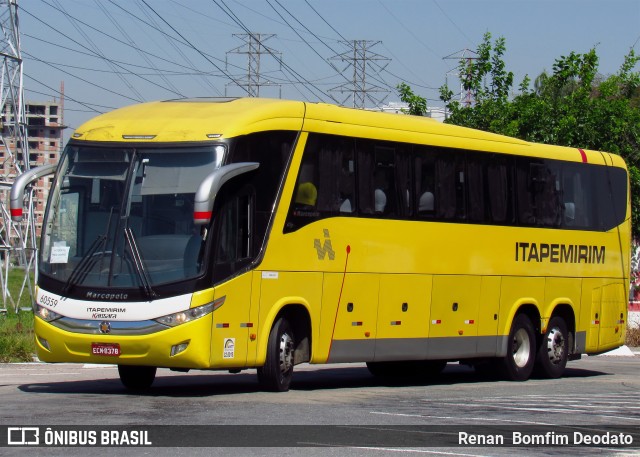 Viação Itapemirim 60559 na cidade de São José dos Campos, São Paulo, Brasil, por Renan  Bomfim Deodato. ID da foto: 6933350.