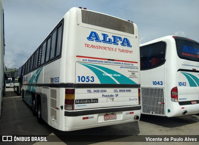 Alfa Turismo 1053 na cidade de Aparecida, São Paulo, Brasil, por Vicente de Paulo Alves. ID da foto: 6934673.