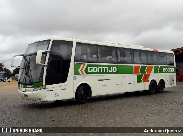 Empresa Gontijo de Transportes 20000 na cidade de Vitória da Conquista, Bahia, Brasil, por Anderson Queiroz. ID da foto: 6934532.