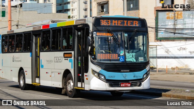 Transportes Estrela C82637 na cidade de Rio de Janeiro, Rio de Janeiro, Brasil, por Lucas Diniz. ID da foto: 6933779.