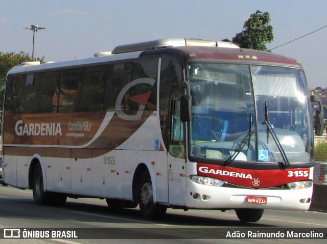 Expresso Gardenia 3155 na cidade de Belo Horizonte, Minas Gerais, Brasil, por Adão Raimundo Marcelino. ID da foto: 6934670.