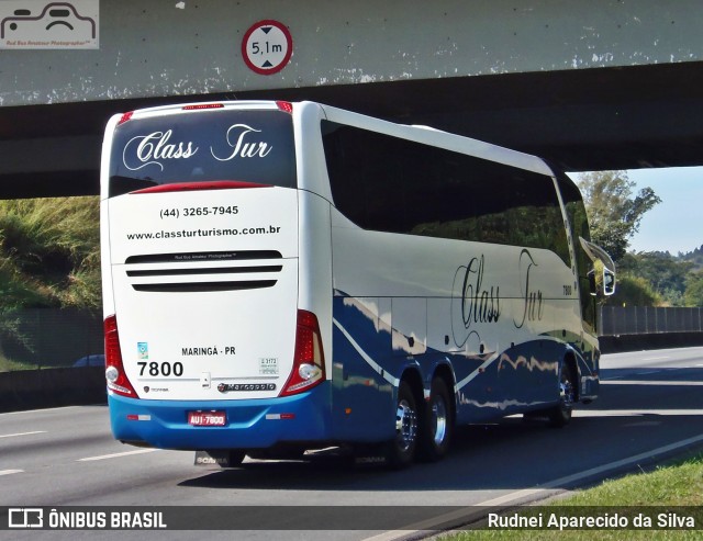 Class Tur 7800 na cidade de Aparecida, São Paulo, Brasil, por Rudnei Aparecido da Silva. Número da foto: #6933533.