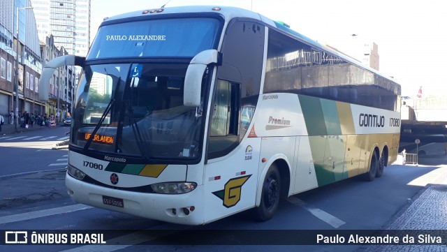 Empresa Gontijo de Transportes 17080 na cidade de Belo Horizonte, Minas Gerais, Brasil, por Paulo Alexandre da Silva. Número da foto: #6933992.