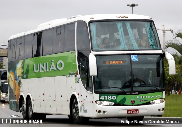 Empresa União de Transportes 4180 na cidade de Florianópolis, Santa Catarina, Brasil, por Felipe Navas Geraldo Moura . Número da foto: #6933122.