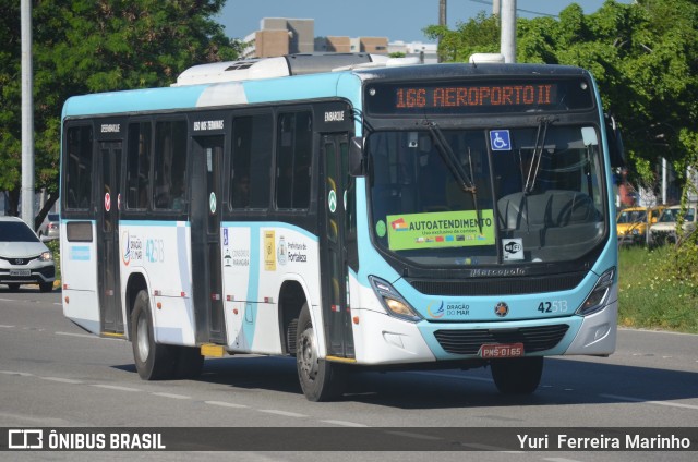 Auto Viação Dragão do Mar 42513 na cidade de Fortaleza, Ceará, Brasil, por Yuri Ferreira Marinho. Número da foto: #6962140.