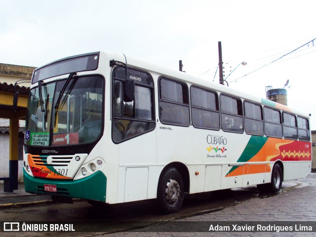 Viação Bom Jesus > VTL - Viação Trans Líder 1301 na cidade de Cubatão, São Paulo, Brasil, por Adam Xavier Rodrigues Lima. ID da foto: 6960339.