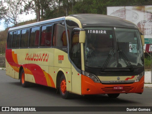 Transcotta Turismo 15010 na cidade de Ouro Preto, Minas Gerais, Brasil, por Daniel Gomes. ID da foto: 6961027.