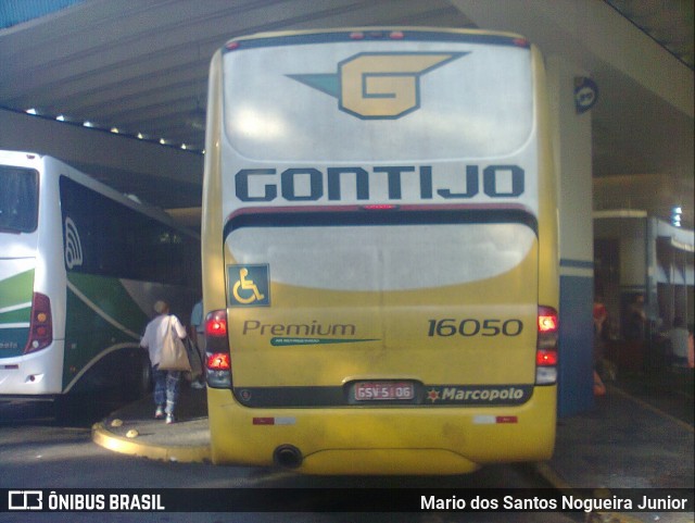 Empresa Gontijo de Transportes 16050 na cidade de Salvador, Bahia, Brasil, por Mario dos Santos Nogueira Junior. ID da foto: 6959507.