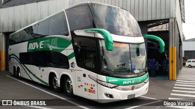 Rovetur Turismo 2600 na cidade de Caxias do Sul, Rio Grande do Sul, Brasil, por Diego Vargas. Número da foto: #6959956.