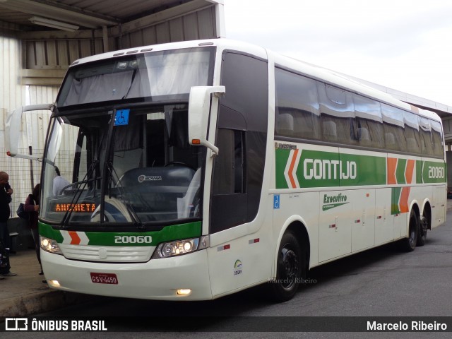 Empresa Gontijo de Transportes 20060 na cidade de Belo Horizonte, Minas Gerais, Brasil, por Marcelo Ribeiro. ID da foto: 6961427.