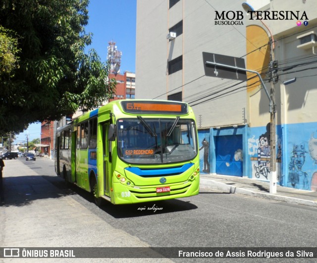 Expresso Santa Cruz 03038 na cidade de Teresina, Piauí, Brasil, por Francisco de Assis Rodrigues da Silva. Número da foto: #6959611.
