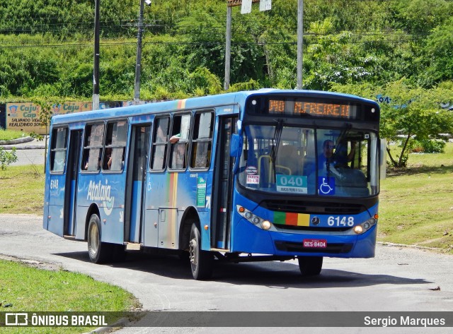 Viação Atalaia Transportes 6148 na cidade de Aracaju, Sergipe, Brasil, por Sergio Marques . Número da foto: #6960385.
