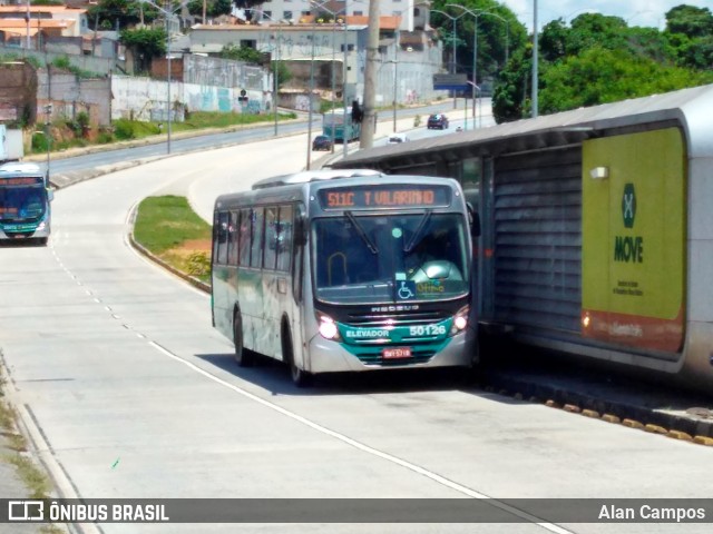 SM Transportes 50126 na cidade de Belo Horizonte, Minas Gerais, Brasil, por Alan Campos. Número da foto: #6959873.