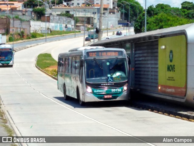 SM Transportes 50126 na cidade de Belo Horizonte, Minas Gerais, Brasil, por Alan Campos. ID da foto: 6959873.