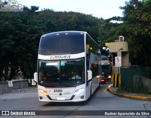 Kaissara - Viação Caiçara 2080 na cidade de São Paulo, São Paulo, Brasil, por Rudnei Aparecido da Silva. Número da foto: #6959511.