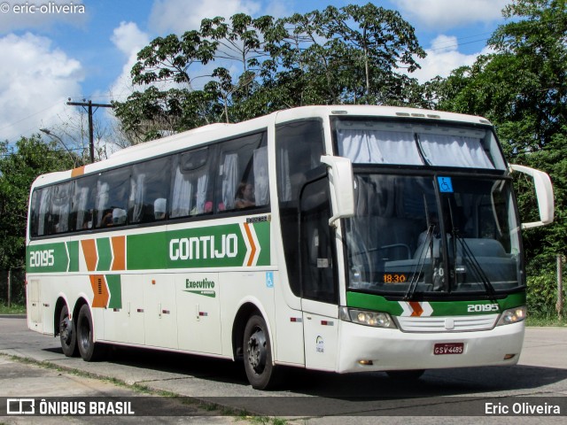 Empresa Gontijo de Transportes 20195 na cidade de Recife, Pernambuco, Brasil, por Eric Oliveira. ID da foto: 6964903.