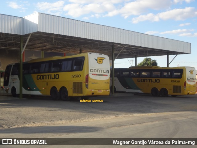 Empresa Gontijo de Transportes 12010 na cidade de Várzea da Palma, Minas Gerais, Brasil, por Wagner Gontijo Várzea da Palma-mg. ID da foto: 6964824.