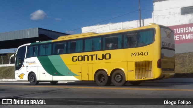 Empresa Gontijo de Transportes 14140 na cidade de Formiga, Minas Gerais, Brasil, por Diego Felipe. Número da foto: #6962490.