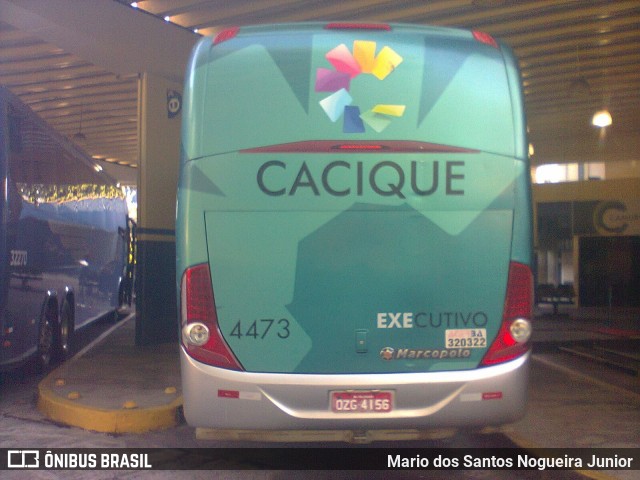 Cacique Transportes 4473 na cidade de Salvador, Bahia, Brasil, por Mario dos Santos Nogueira Junior. Número da foto: #6962475.