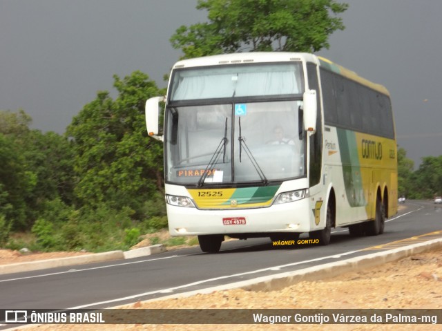 Empresa Gontijo de Transportes 12525 na cidade de Várzea da Palma, Minas Gerais, Brasil, por Wagner Gontijo Várzea da Palma-mg. Número da foto: #6964831.