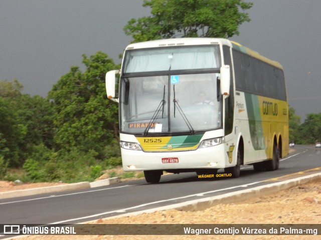 Empresa Gontijo de Transportes 12525 na cidade de Várzea da Palma, Minas Gerais, Brasil, por Wagner Gontijo Várzea da Palma-mg. ID da foto: 6964831.