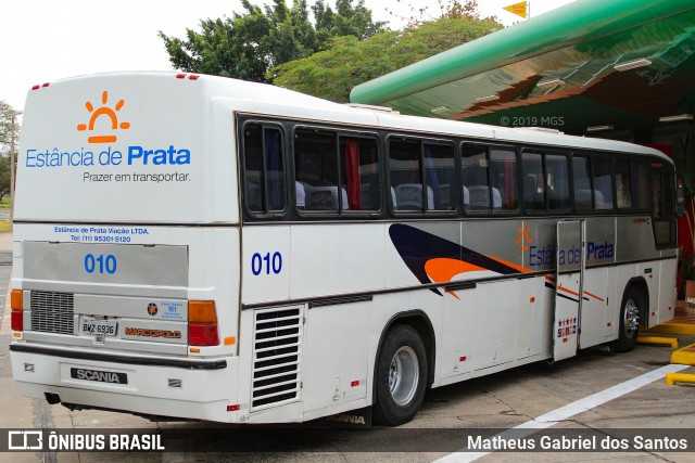 Transportes e Turismo Estância de Prata 010 na cidade de Mogi Mirim, São Paulo, Brasil, por Matheus Gabriel dos Santos. Número da foto: #6964583.