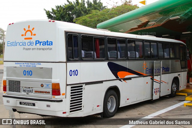 Transportes e Turismo Estância de Prata 010 na cidade de Mogi Mirim, São Paulo, Brasil, por Matheus Gabriel dos Santos. ID da foto: 6964583.