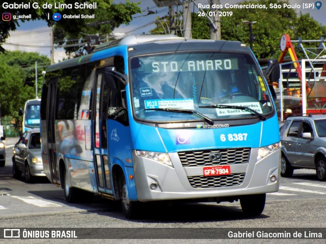 Cooper Líder > A2 Transportes 6 8387 na cidade de São Paulo, São Paulo, Brasil, por Gabriel Giacomin de Lima. Número da foto: #6964127.