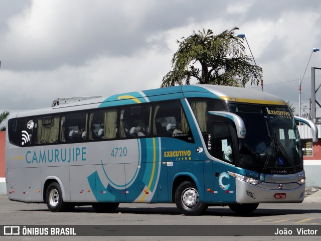 Auto Viação Camurujipe 4720 na cidade de Feira de Santana, Bahia, Brasil, por João Victor. Número da foto: #6963362.