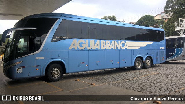 Viação Águia Branca 32480 na cidade de João Neiva, Espírito Santo, Brasil, por Giovani de Souza Pereira. Número da foto: #6962768.